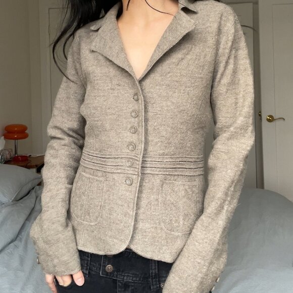 Vintage Mexx Knit Button Blazer Cardigan - Picture 3 of 8